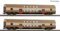 Produktbild: Spur N Fleischmann 6260075 - 2-tlg. Set 2: Doppelstockwagen, DR Neu OVP