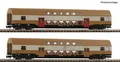 Produktbild: Fleischmann 6260075, 2tlg. Set Doppelstockwagen, DR, Neu & OVP, N