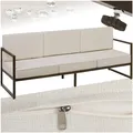 Produktbild: tectake® Garten-Loungesofa, Dicke des Sitzpolsters 14 cm, pulverbeschichtetes Stahlgestell, 210 x 78 x 85 cm
