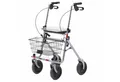 Produktbild: Bischoff & Bischoff Rollator B+B Senio Standard Rollator, Pannensichere PU-Bereifung, Tablett und abnehmbarer Korb