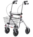 Produktbild: Rollator Bischoff & Bischoff Senio mit Transportkorb, Tablett und Stockhalter