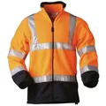 Produktbild: Elysee Arbeitsjacke Warn-Fleecejacke Benedikt orange / marine XL