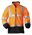 Produktbild: Elysee Warn-Fleecejacke Benedikt Größe XL orange / marine - 22708/XL