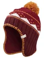 Produktbild: VAUDE Kinder Bommelmütze Kids Knitted Cap IV, warm mit weichem Innenfleece, mit verlängertem Ohrenschutz, redeva, S