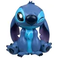 Produktbild: Disney Gartenfigur Stitch Ohren Sitzend Runter 20 cm Blau