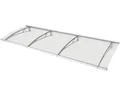 Produktbild: Gutta Pultvordach Edelstahl PT/L150 Acrylglas 150x95 cm