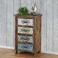 Produktbild: Mendler Kommode Cadiz Schubladenkommode Schrank Shabby-Look, Vintage, 79x48x33cm
