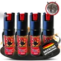 Produktbild: 4 x Wilhelm Pfefferspray 16 ml Tierabwehr Selbstverteidigung CS Gas KO Spray hoc