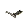 Produktbild: LogiLink USB 2.0 PCI Karte, 4 + 1 Port, VIA Chipsatz mit Überspannungsschutz, 32 Bit 33 Mhz PCI Bus, 4 x USB-A (PC0028)