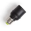 Produktbild: LEDKIA LIGHTING Dämmerungssensor mit Zeitschaltuhr für E27-Glühbirnen Schwarz