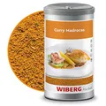 Produktbild: WIBERG Curry Madrocas – Aromatische Gewürzmischung mit Curcuma und Koriander – fruchtige Note mit milder Schärfe, für Currys & vegetarische Gerichte, 560 g
