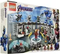 Produktbild: LEGO Marvel 76125 Avengers Super Heroes Iron Mans Werkstatt Spielset 524 Teile