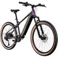 Produktbild: AGON Alpha E Bike Mountainbike Herren oder Damen 170-190 cm Pedelec 27,5 Zoll Hardtail MTB Trail mit Ananda Motor (Sunrise Black metallic, 48 cm)