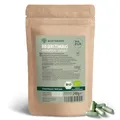 Produktbild: Gerstengras Kapseln Bio Nachfüllpack 400 Stück | 3000mg je Tagesdosis | fein gemahlenes Gerstengras im Kapsel-Format | aus kontrolliert biologischem Anbau | ohne Zusätze | vom Achterhof