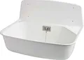 Produktbild: OTTO HAAS KG Universal-Ausgussbecken, Wandmontage, Kunststoff, Spüle, Weiß, Rechteckig, 6200