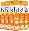 Produktbild: FA Deospray Empowering Moments (6x 150ml), Deodorant mit dem belebenden Duft von Orangenschalen & Basilikum, Vegane Formel, stoppt Bakterien, Deo-Schutz ohne Aluminiumsalze