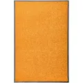 Produktbild: Fußmatte Waschbar Orange 60x90 cm Vidaxl