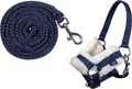Produktbild: Hobby Horse Steckenpferd Zubehör Halfter Strick dunkelblau Hobbyhorsehalfter HKM