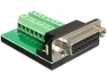 Produktbild: DELOCK Adapter Terminalblock 16Pin -> D-Sub15 Gameport Bu