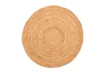 Produktbild: Wohnando Teppich MY-RUG Teppich Nitin, aus 100% Jute 200 x 200 cm, rund, Höhe: 10 mm, handgewebt, Natürliches Material, Boho-Stil, wendbar