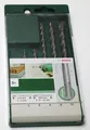 Produktbild: Bosch 5tlg. Hammerbohrer-Set SDS-plus 2609255541 5-10 mm Betonbohrer Steinbohrer