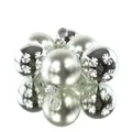Produktbild: Kaemingk Christbaumkugeln Silberfarben Ø 8 cm aus Glas - 6er Set