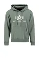 Produktbild: Alpha Industries Basic Hoody Kapuzensweat für Herren Vintage Green