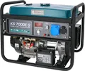 Produktbild: Könner & Söhnen KS 7000E G Hybrid Stromerzeuger 5500 Watt, DUAL FUEL Benzin / LPG, E-Start, 1x16A (230V), 1x32A (230V), 12V