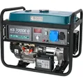 Produktbild: Könner & Söhnen KS 7000E G Hybrid Stromerzeuger 5500 Watt, DUAL FUEL Benzin / LPG, E-Start, 1x16A (230V), 1x32A (230V), 12V