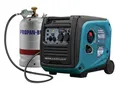 Produktbild: Könner&Söhnen Gas Benzin Stromaggregat 4000 Watt KS2000iEGS Stromerzeuger Notstr