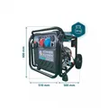 Produktbild: Könner&Söhnen Inverter-Stromerzeuger KS 8100iE 1/3 ATSR Generator Strom Inverter