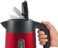 Produktbild: Bosch TWK4P434 Wasserkocher 1,7 l Schwarz - Rot 2400 W (TWK4P434)