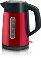 Produktbild: Bosch Wasserkocher 1,7l 2400W Edelstahl rot kabellos Kalkfilter TWK4P434
