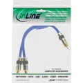 Produktbild: INLINE Cinch-Y-Kabel, 1x Cinch St / 2x Cinch Bu, 0,25m