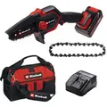 Produktbild: Power X-Change Akku-Astkettensäge GE-PS 18/15 Li Bag Kit, 18Volt, Astsäge schwarz/rot, Li-Ionen Akku 2,5Ah
