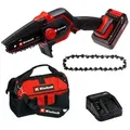 Produktbild: Einhell Akku-Kettensäge »GE-PS 18/15 Li Bag Kit«, 15,8 cm Schwertlänge, Inkl. 2,5 Ah Akku und Ladegerät