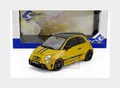 Produktbild: 1:18 SOLIDO Fiat Nuova 500 Abarth 595 2022 Yellow Met Black SL1811306 Modellbau