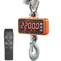 Produktbild: VEVOR Digitale Hängewaage 9 bis 1000kg Kranwaage lbs/kg/N Zugwaage 0,2kg Genauigkeit Wildwaage Industriewaage LED-Display Hängende Waage Mini tragb