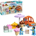 Produktbild: LEGO DUPLO Bluey 10458 Ausflug zur Eisdiele mit Bluey Klemmbausteine Bausatz