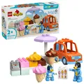 Produktbild: Lego Duplo 10458 Bandit und Bluey Eisreise mit Bluey 22-teiliges Set