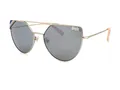 Produktbild: Superdry Mikki Sonnenbrille Matt Silber Rosa mit Silber Verspiegelte Gläser 002