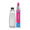 Produktbild: Glas Karbonisiererflasche Quick Connect Reservezylinder + 1 Glasflasche