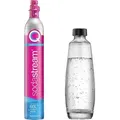 Produktbild: Sodastream CO2 Reserve-Zylinder DUO QC + Glaskaraffe