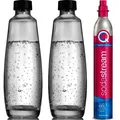 Produktbild: SodaStream CQC Reservezylinder für 60 Liter inkl. 2x 1 Liter DUO Glasflaschen