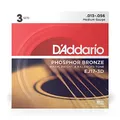 Produktbild: D'Addario A-Git.Saiten EJ17-3D 13-56 Phosphor Bronze 3er Set