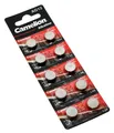 Produktbild: 10x Camelion AG12 LR43 Alkaline Knopfzelle Batterie | V12GA G12A 12GA GP186 KA86