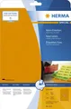 Produktbild: Herma 5153 5153 Etiketten A4 neon-orange Ø 60 mm rund Papier matt 240 St.