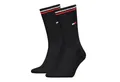 Produktbild: Tommy Hilfiger Socken TH UNI TJ SOCK 2P ICONIC (2 Paar) Verstärkte Ferse und Spitze für zusätzliche Strapazierfähigkeit