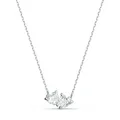 Produktbild: Swarovski Attract Soul Halskette, Herz, Weiß, Rhodiniert