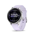 Produktbild: Garmin Venu 4, Grau/Silber, 41 mm Smartwatch mit Schnellwechsel-Armband, 18mm, Laven